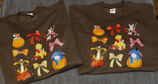 Fall Winnie the Pooh Crewneck
