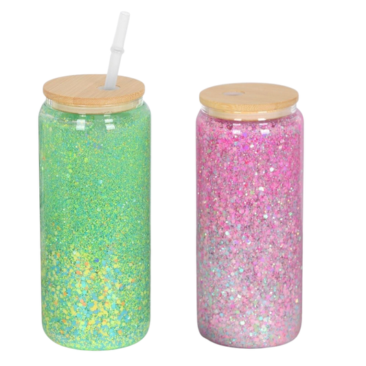 20oz Acrylic Snow Globe Cup